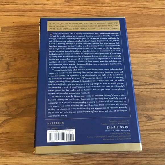 Interviews with Jacqueline Kennedy on life with John F. Kennedy book and audio - Picture 7 of 9